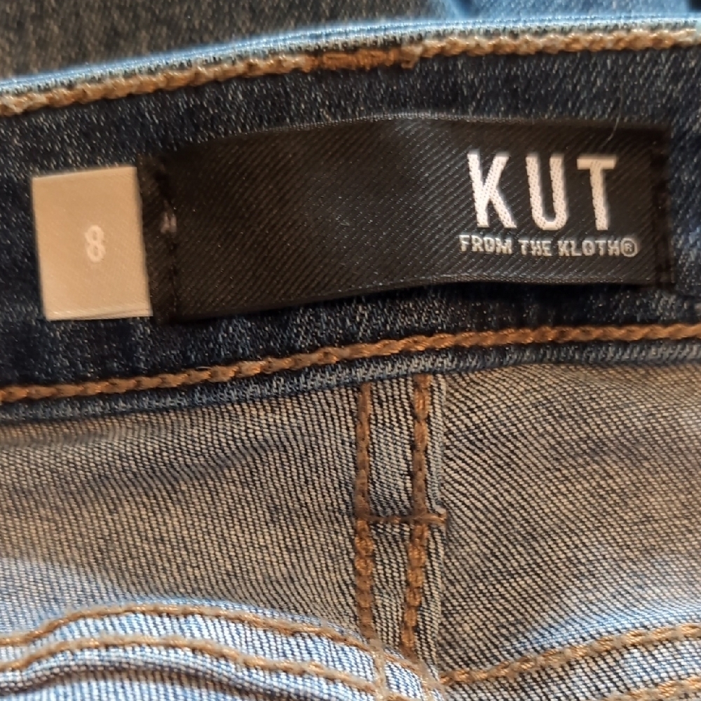 Kut from the Kloth High Rise Blue Jeans - Picture 5 of 5